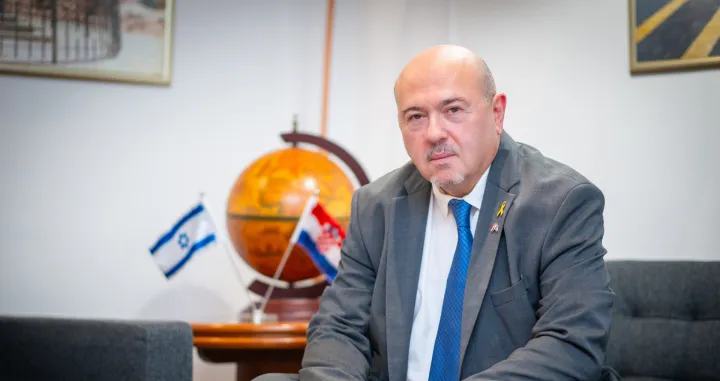 26.09.2024., Zagreb - Izraelski veleposlanik Gary Koren. Photo: Neva Zganec/PIXSELL/Neva Zganec/pixsell