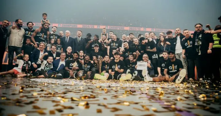 Osvojili ABA ligu (FOTO: Dragana Stjepanović/KK Partizan)