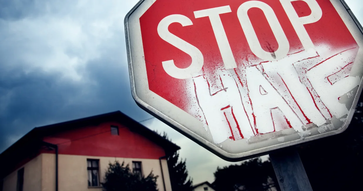 govor mržnje, ilustracija/