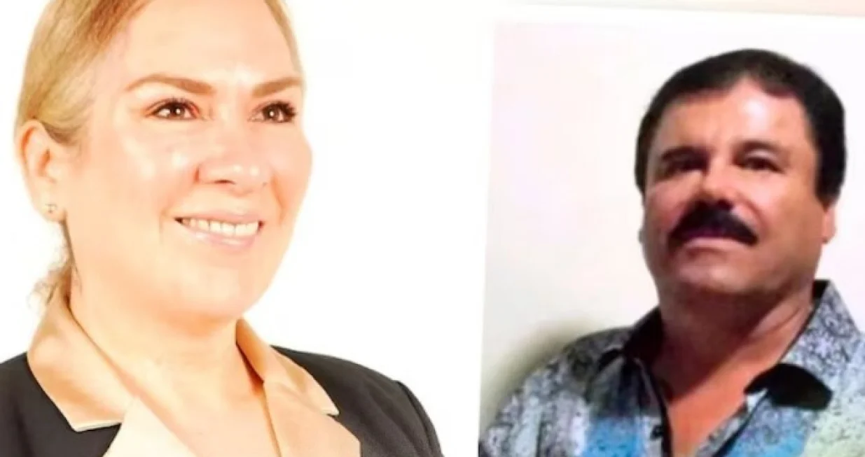 Silvia Delgado i El Chapo/X.com//