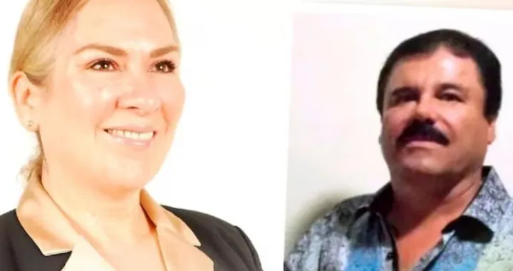 Silvia Delgado i El Chapo/X.com//