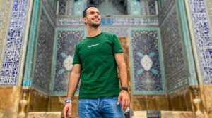 Robert Dacešin u Iranu/Instagram