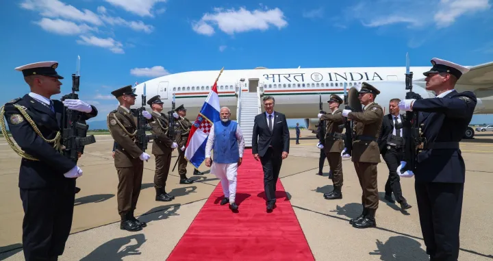 Narendra Modi doputovao u Zagreb/