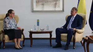 Nermin Nikšić sa Helenom Lagerlof/