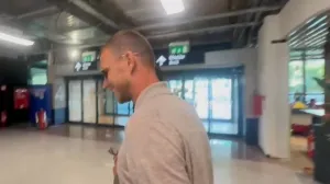 Edin Džeko je stigao u Italiju (FOTO: Gianluca di Marzio)