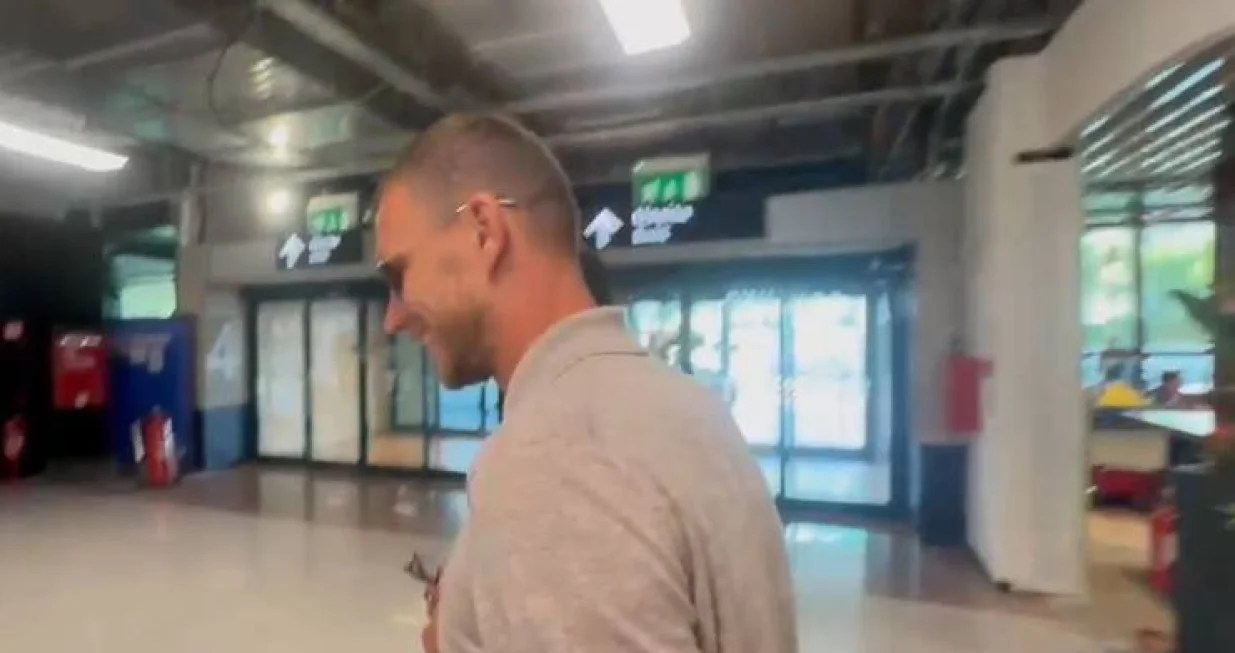 Edin Džeko je stigao u Italiju (FOTO: Gianluca di Marzio)