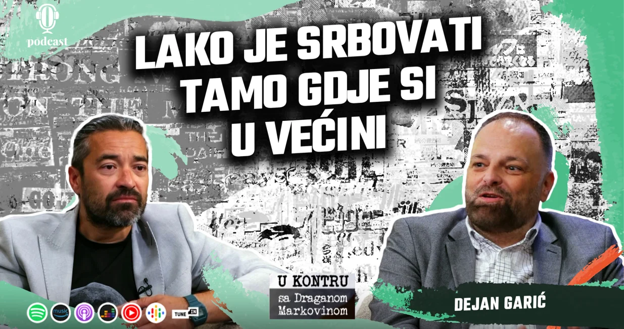Dejan Garić U kontru sa Draganom Markovinom/