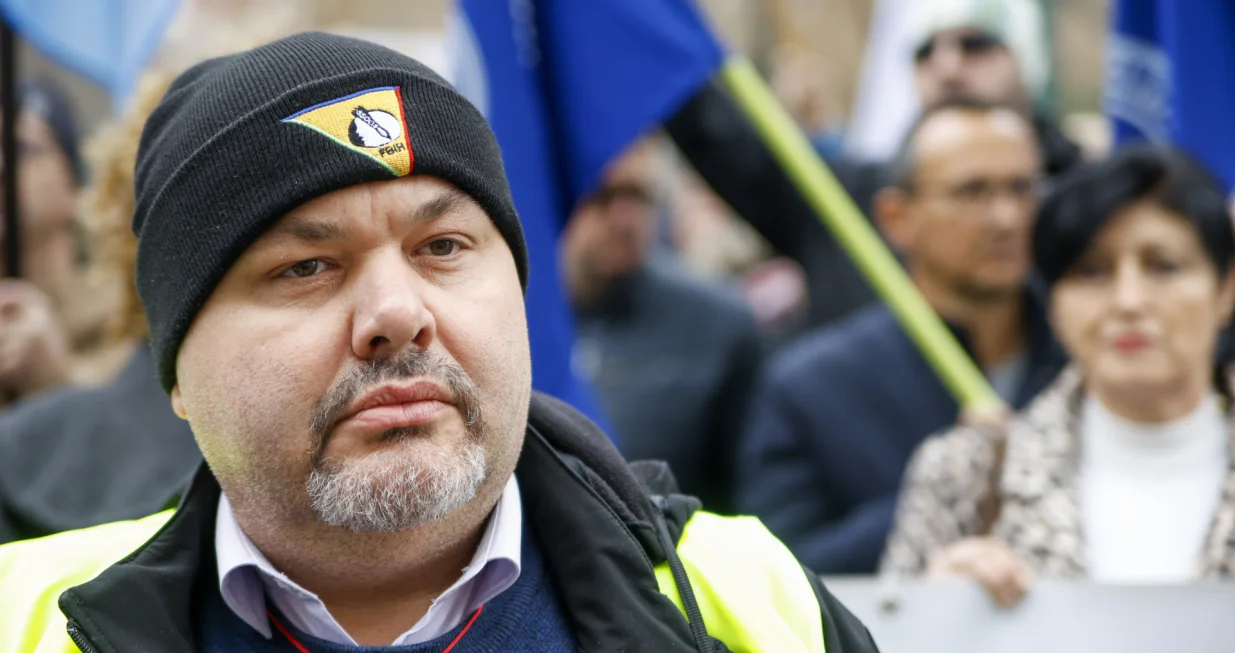 Protest prosvjetari KS/Damir Deljo