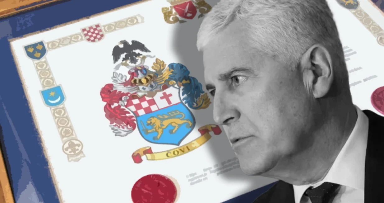 Kolumna Dragana Markovine: Čovićevo troknjižje/Ilustracija/Benjamin Krnić