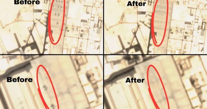 vojna baza u kataru, avioni, amerika, sad/Screenshot