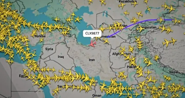 Zabilježena su tri tajanstvena kineska leta prema Iranu. Ne zna se što su prevozili/Screenshot