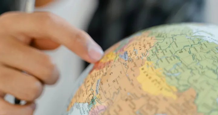 mapa svijeta, pokazivanje, zemlje, globus/