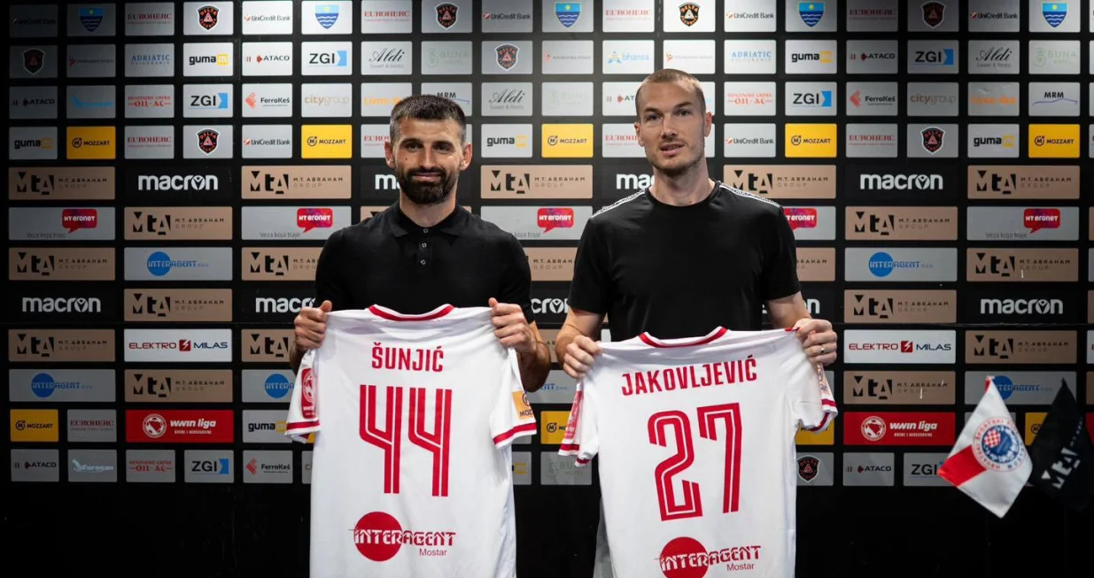 Toni &Scaron;unjić i Slobodan Jakovljević