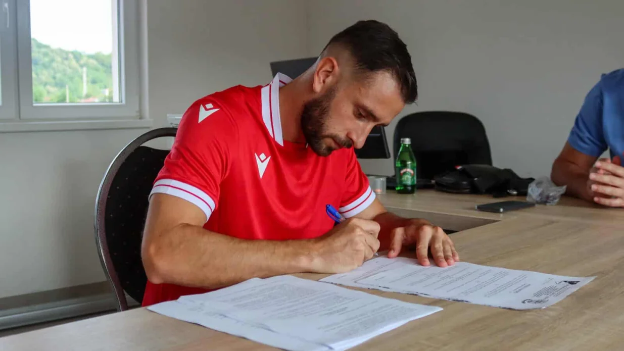 Alen Kozar je novi igrač Sloge (FOTO: Rade &Scaron;e&scaron;lak)