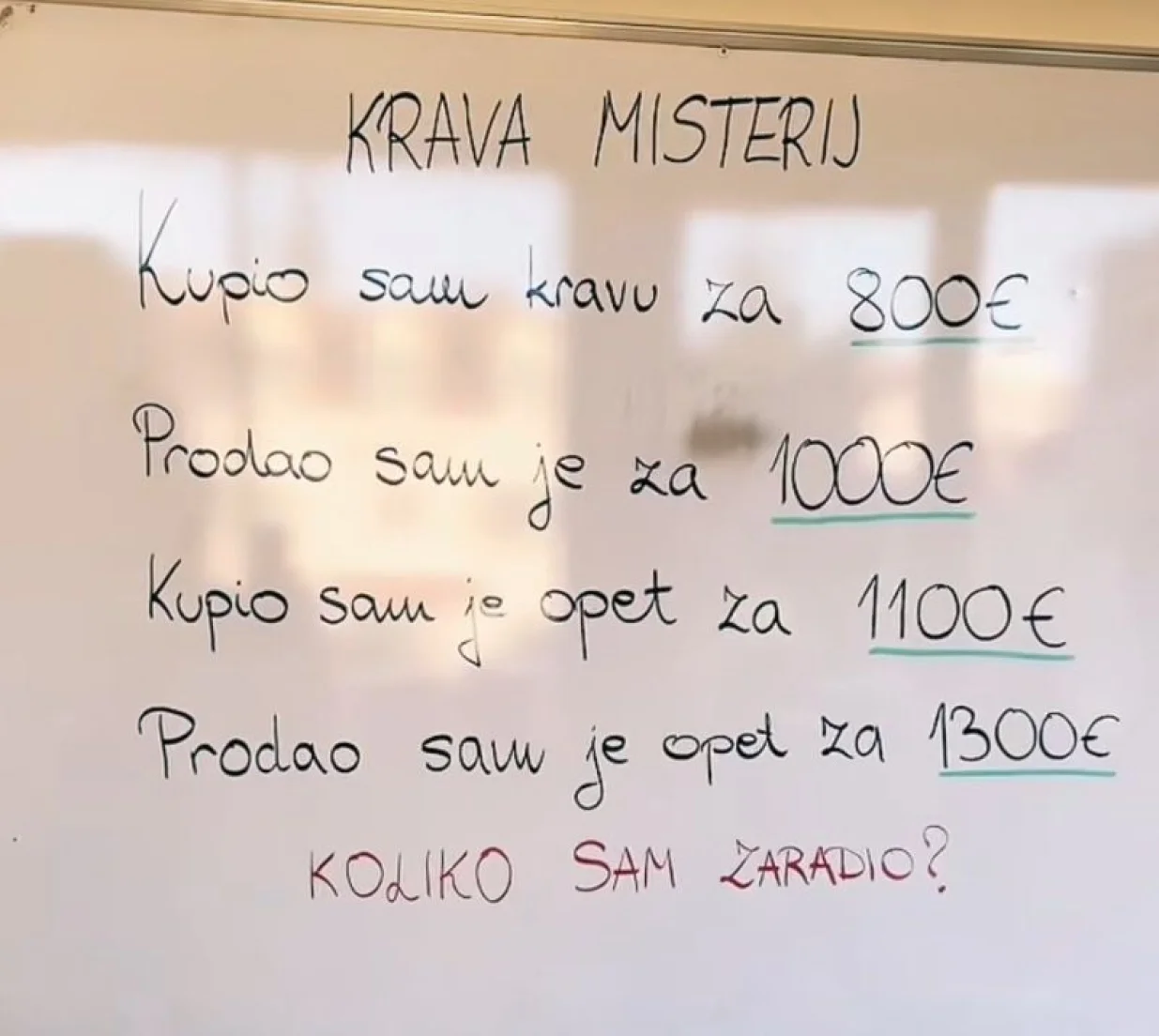 Zadatak koji je zaludio internet/