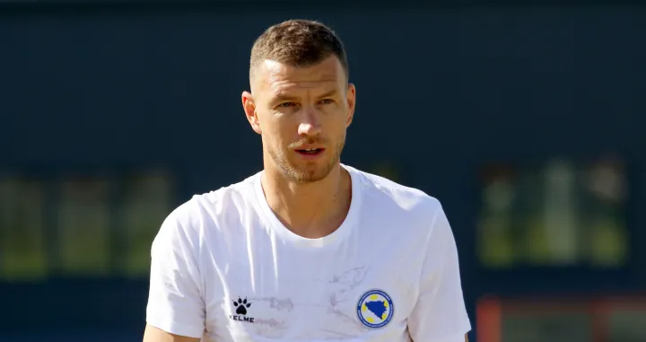 Edin Džeko (FOTO: Sanel Konjhodžić/Sport1)