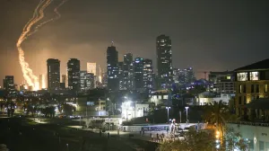 Iranska vojska pokrenula je napad iz odmazde, ispalivši stotine balističkih raketa na Izrael nakon izraelskih napada na iranske gradove, 13. juna 2025./Saeed Qaq