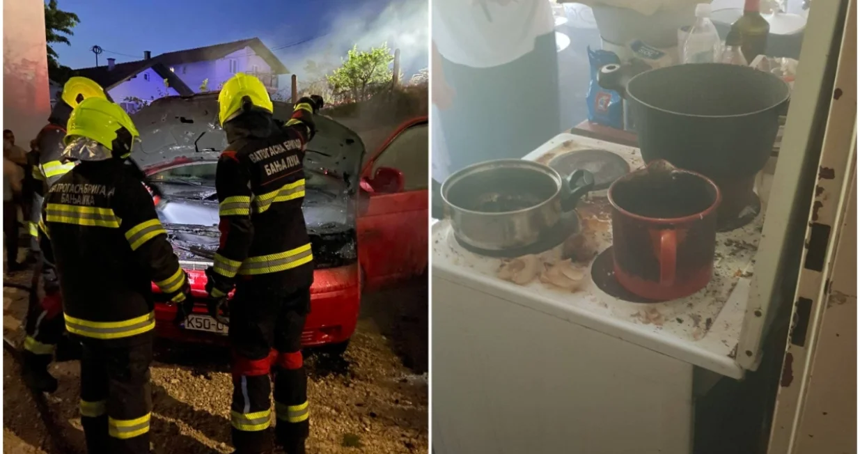 Intervenirali banjalučki vatrogasci/VSB Banja Luka/Facebook/