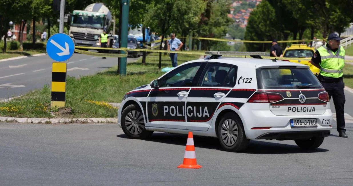 Saobraćajna nesreća u Sarajevu, Mojmilo, MUP KS, policijsko auto, policija Sarajevo, poginula pješakinja/Senad Gubelić/