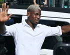 epa10061127 New Juventus' player Paul Pogba arrives at the J Medical center to undergo medical tests, in Turin, Italy, 09 July 2022. The French international has arrived in Turin to complete his return to Italian Serie A soccer side Juventus on a free transfer. EPA/Alessandro Di Marco