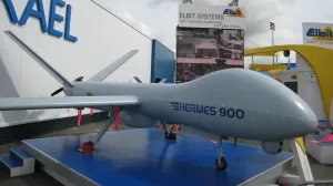 dron, hermes 900, israel/Matthieu Sontag 