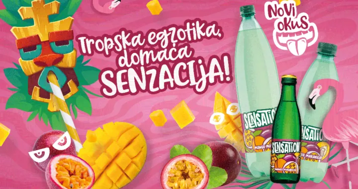 senzacija, mango, marakuja, sok/