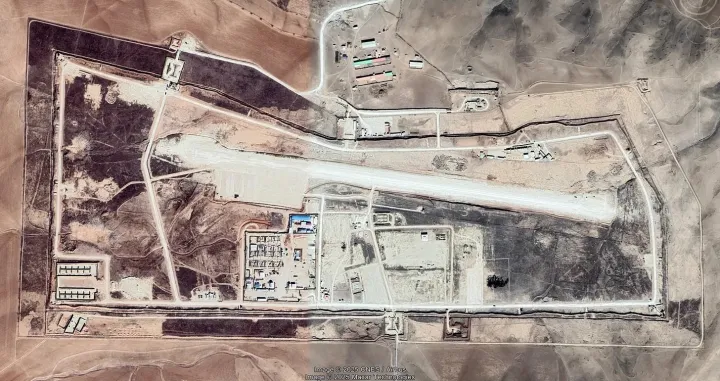 AMERIČKA vojna baza u Siriji Qasrak/Screenshot/google Earth