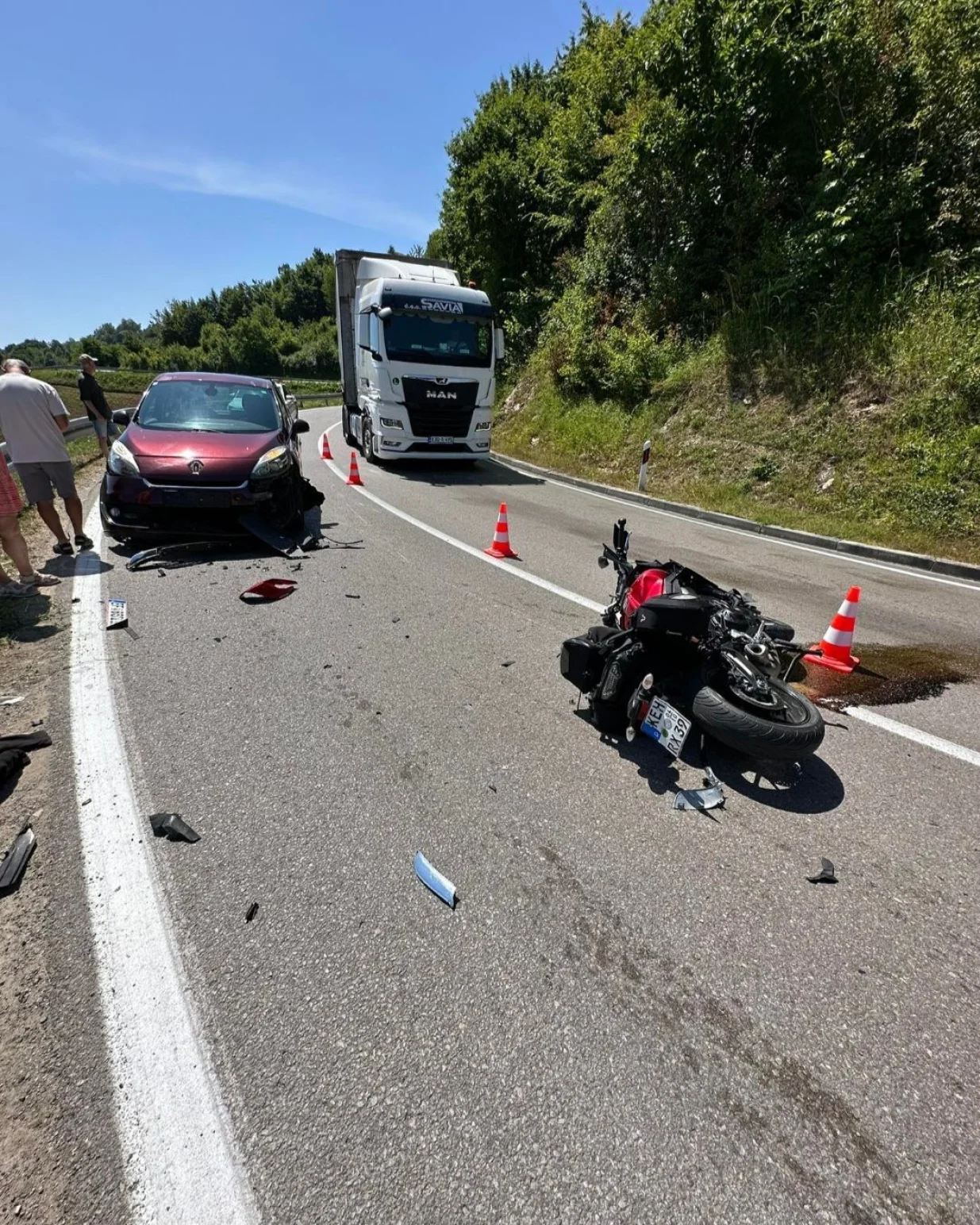 Jedna osoba je teže povrijeđena/GP Maljevac/