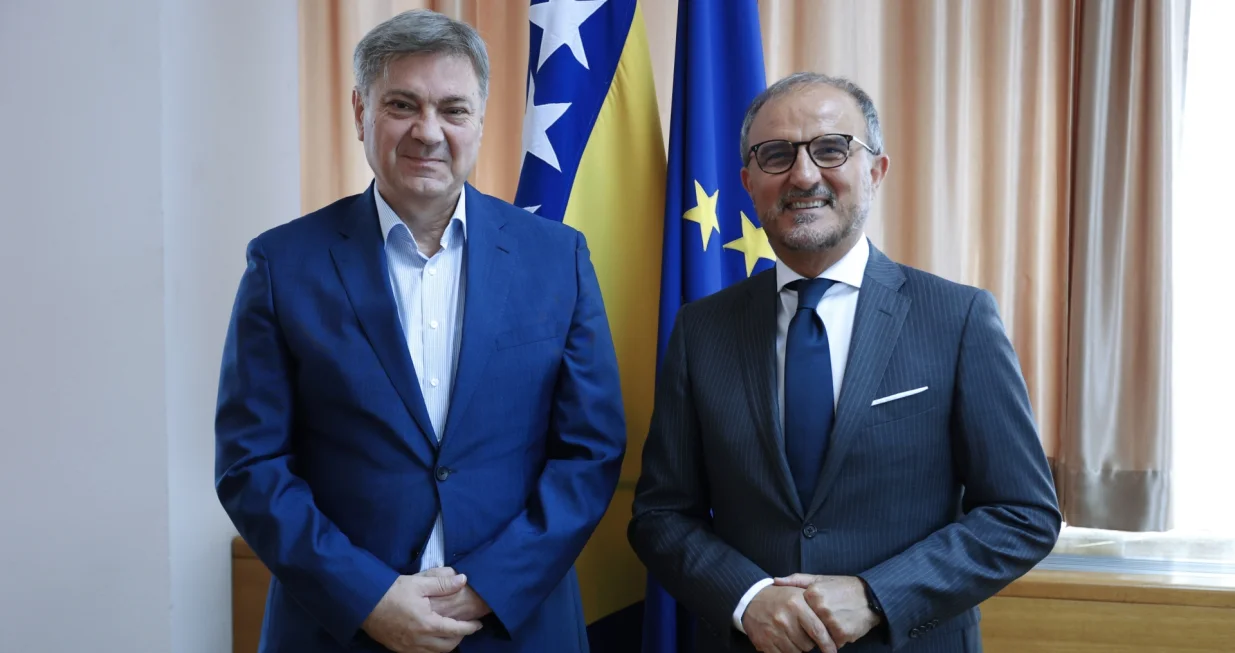 Denis Zvizdić i Lugi Soreca/