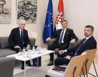 Čović i Plenković na sastanku/X