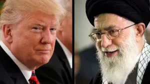 Donald Trump i Ali Khamnei/