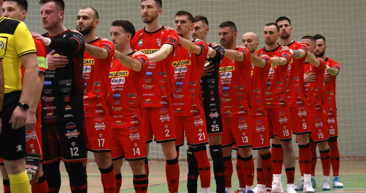 Futsal Željezničar - MNK Bubamara (FOTO: Sanel Konjhodžić/Sport1)
