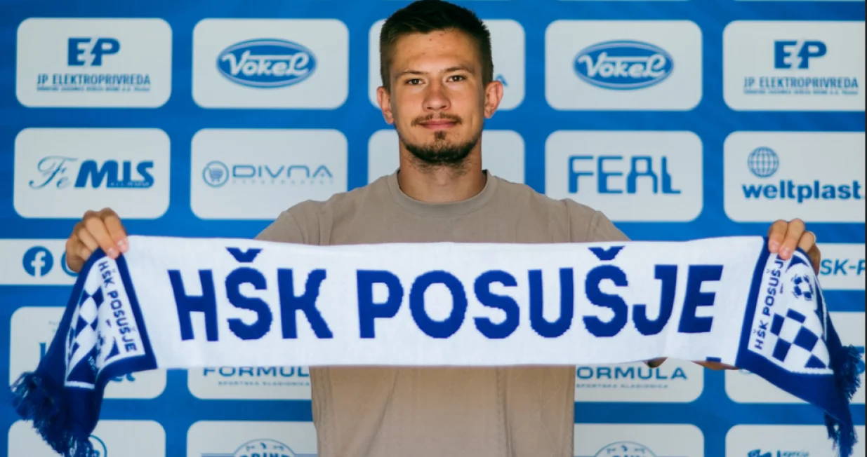 Dominik Pavlek pojačao Posušje (FOTO: HŠK Posušje)