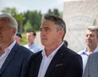 Član Predsjedništva BiH Željko Komšić prisustvuje ceremoniji otvaranja spomen-parka "Vlašić" na Vlašiću/
