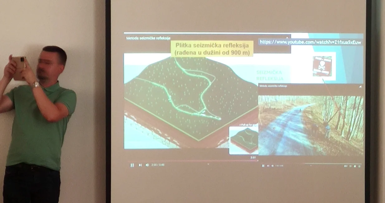 Trgovska gora, skice na&scaron;eg tima/