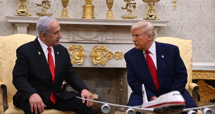 Benjamin Netanyahu i Donald Trump u Bijeloj kući//