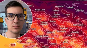 nedim sladić, prognoza, vrhunac toplotnog talasa/Lejla Sofradžija 