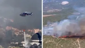 Izbili požari/Printscreen/X.com//