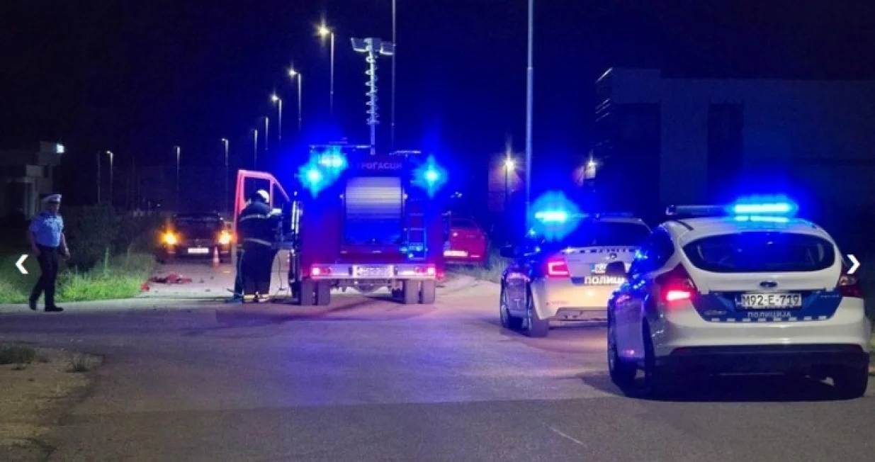 Policija i vatrogasci na mjestu događaja/InfoBijeljina/