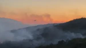 Kanader asistira u gašenju požara kod Gruda/Uprava Civilne Zaštite Županije Zapadnohercegovačke