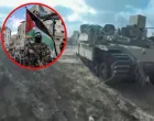 Snimak Hamasovog borca u borbi protiv izraelskog borbenog vozila/