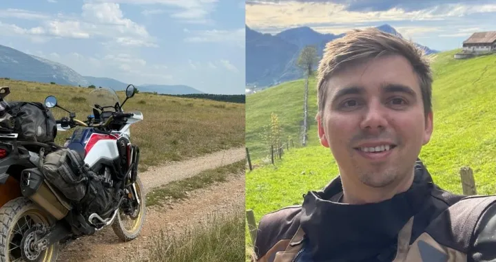 Traži se Adam Cabaj: Motociklist krenuo na put oko BiH pa nestao, sestra moli za pomoć/Društvene Mreže