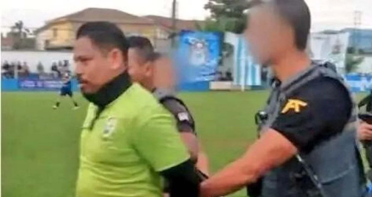 Uhapšen sudija Ederson Carlos da Silva (FOTO: Screenshot)