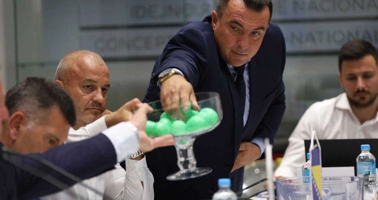 Žrijeb WWin lige BiH (FOTO: Senad Gubelić - Oslobođenje)