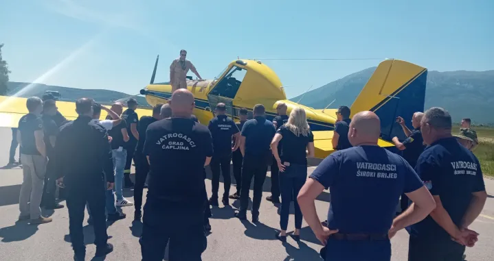 Air Tractor u Mostaru/