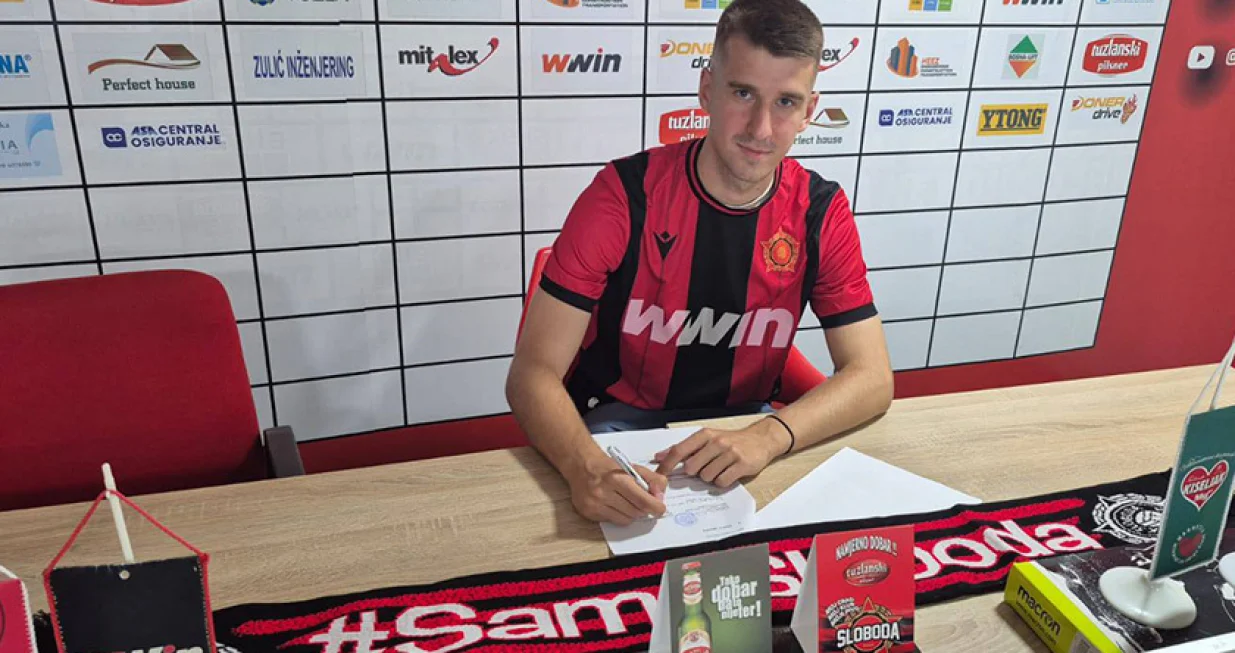 Tarik Saletović (FOTO: FK Sloboda)