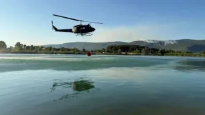 Helikopter OS BiH pritekao u pomoć/OS BiH/Facebook//