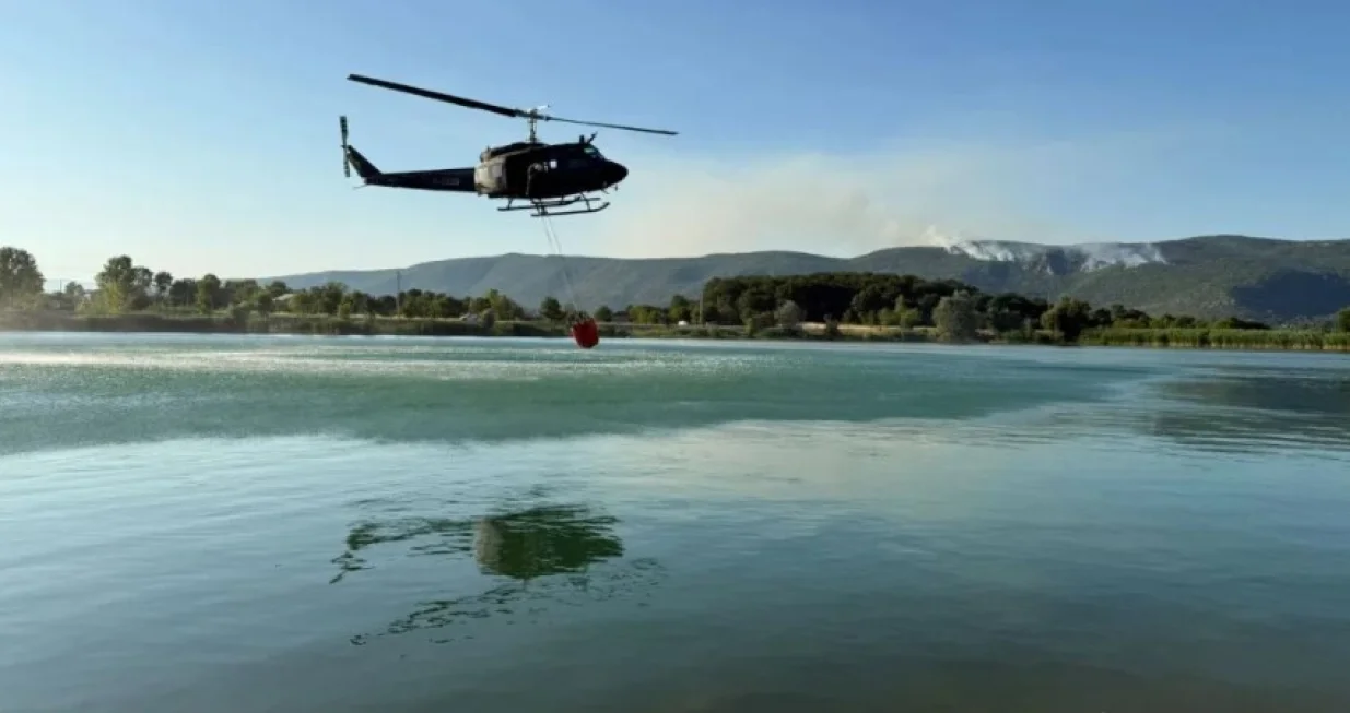 Helikopter OS BiH pritekao u pomoć/OS BiH/Facebook//