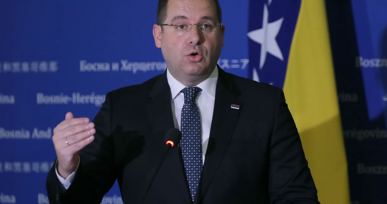 Pres-konferencija delegata u Domu naroda Parlamentarne skupštine BiH Radovan Kovačević/Senad Gubelić