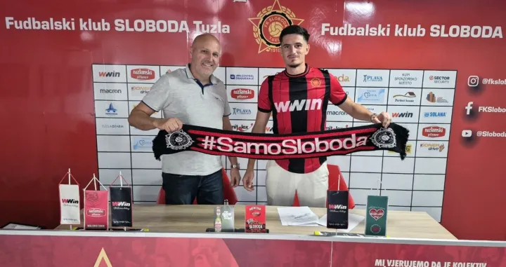 Hamza Redžić pojačao Slobodu (FK Sloboda)